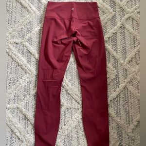 Lululemon Wunder Train Leggings 25”
